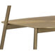 Keanu 34.5 inch Antique Gold Counter Stool